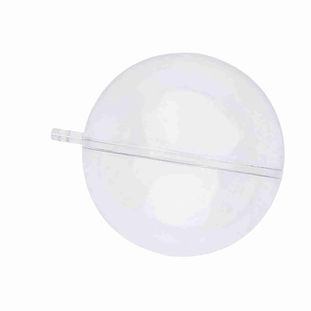 Adornos De Bolas De Plástico Transparente Rellenables, Esferas Decorativas Duraderas Y Respetuosas Con El Medio Ambiente Para Decoración De Bodas, Fiestas Navideñas, 3 Tamaños,