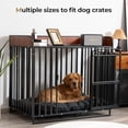 thumbnail image 6 of Chew Proof Indestructible Dog Bed - Durable Dog Bed for Aggressive Chewers, Machine Washable & Waterproof Indoor Outdoor Crate Pad, Tough Kennel Pad for Medium Dogs (Medium (22"x35")), 6 of 6