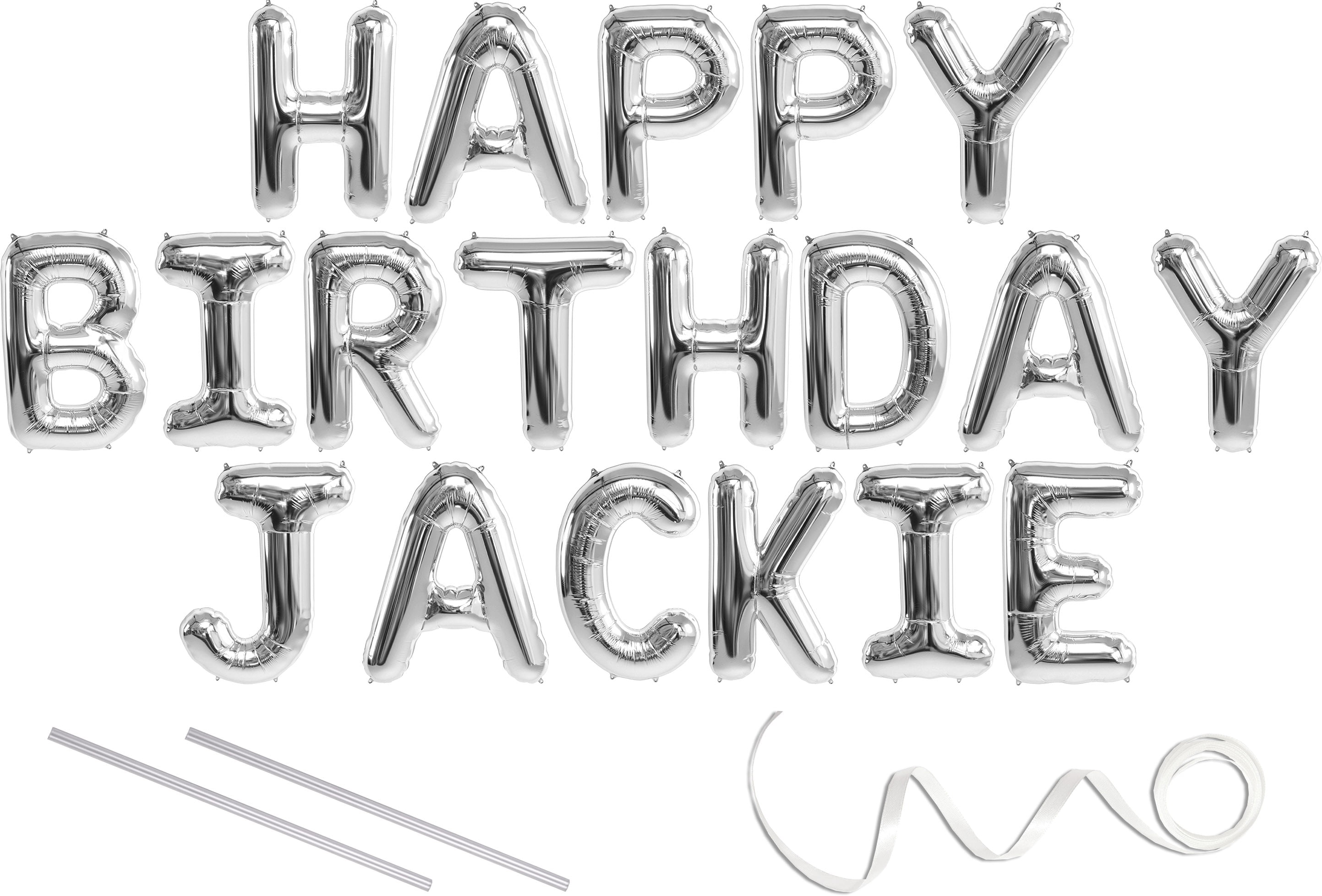 happy birthday jackie balloons