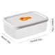 thumbnail image 4 of Advancent Organizador de nevera, contenedores de plástico con tapa, cajas de almacenamiento de alimentos para nevera, congelador, armario de Cocina y Comedor 310L, 4 of 6