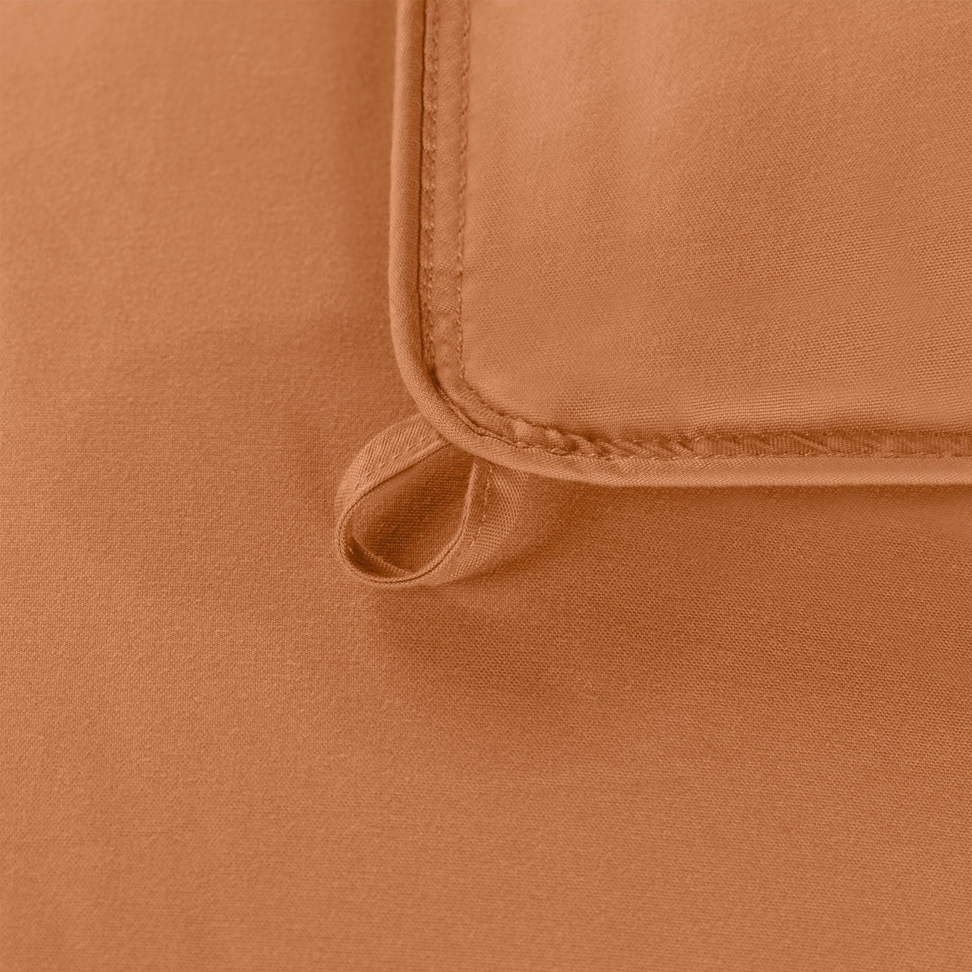 Superior Classic Reversible Comforter, Twin, Dusty Orange