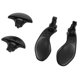 thumbnail image 4 of 4pcs Game Controller Back Paddles Professional Replacement Metal Back Buttons for PS5 Edge Controller Black, 4 of 5