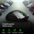 thumbnail image 4 of Razer USB Wired Gaming Mouse programable 5 teclas retroiluminadas para diestros 6400DPI PC de escritorio Laptops Electrónica Hogar Negro Inevent EL023212-01B, 4 of 7