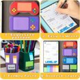 thumbnail image 3 of shiyou-Video Game Sticky Notes Set, 550 Sheets Game On Self-Stick Notes Pads, Self-Adhesive Video Game Separation Tabs Writing Memo Pages Notes for Kids Teens Teacher School Office Supplies Home, 3 of 4