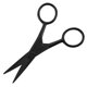 thumbnail image 2 of 2 tijeras multifuncionales para cortar el pelo y la barba, accesorio práctico para el cuidado de la barba para hombres (color aleatorio)., 2 of 7
