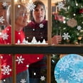 thumbnail image 5 of 1000 Uds adornos de copo de nieve con purpurina decoraciones colgantes de Navidad, 5 of 5