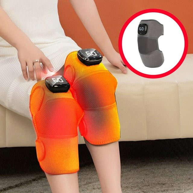 Chmadoxn Appareils Ménagers Genouillère Chauffante USB Chauffe-Genoux Genouillères Chauffantes pour Hommes et Épaulières Genouillères Chauffantes pour Femmes Paquet Produits Chauffants d'Hiver Cadeaux 1 Pcs Genouillères Chauffantes
