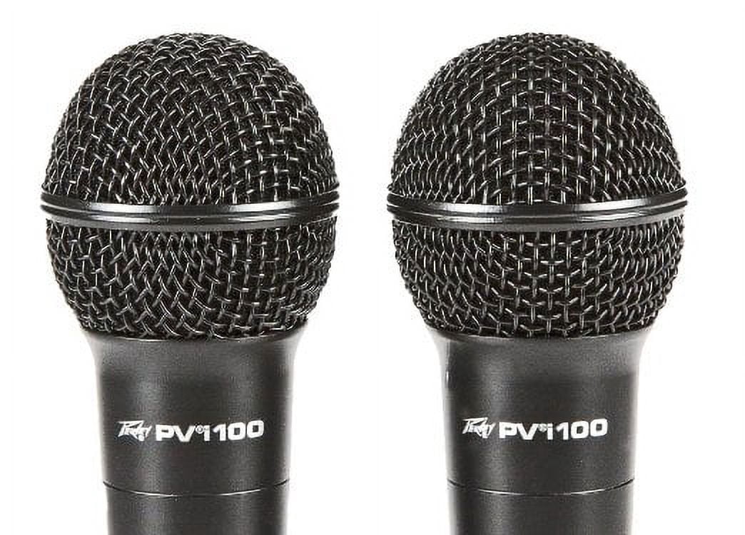 Peavey Pvi 100 2 Pack Neodymium Capsule Dynamic Cardioids Microphone 3016900 New