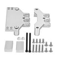 thumbnail image 1 of Servo Base Mount, Upgrade Parts Steering Gear Bracket  For 1/12 RC Car Silver, 1 of 8