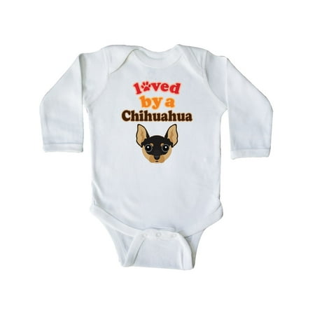 

Inktastic Chihuahua Dog Gift Idea Gift Baby Boy or Baby Girl Long Sleeve Bodysuit