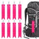 thumbnail image 1 of Pendientes Reflectores de Seguridad Uxcell [8PCS] - Llavero de Seguridad Reflectante con Clips para Mochila [Rosa-5.9IN/15CM], 1 of 7