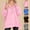 ZA-Pink, variant on Wiyuqeen Button V Neck Oversized Sweatshirt Women Fall Winter Loose Long Sleeve Sweatshirts Ladies Solid Plain Preppy Pullover Tops