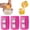 Pink, variant on 3PCS Egg Shell Opener Egg Cracker Tool With Egg Separator, Mix | Raw Eggs Hard Boiled Egg Peeler, Stainless Steel Eggshell Breaker Kitchen Gadget for Cooking Baking