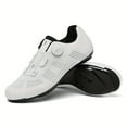 thumbnail image 1 of SUTENGDA Men‘s Non-Slip Cycling Shoes for Road Biking - Compatible with SPD Cleats  Breathable & Comfortable  Ideal for Daily Rides and Racing  Durable TPU Sole  White, 1 of 6