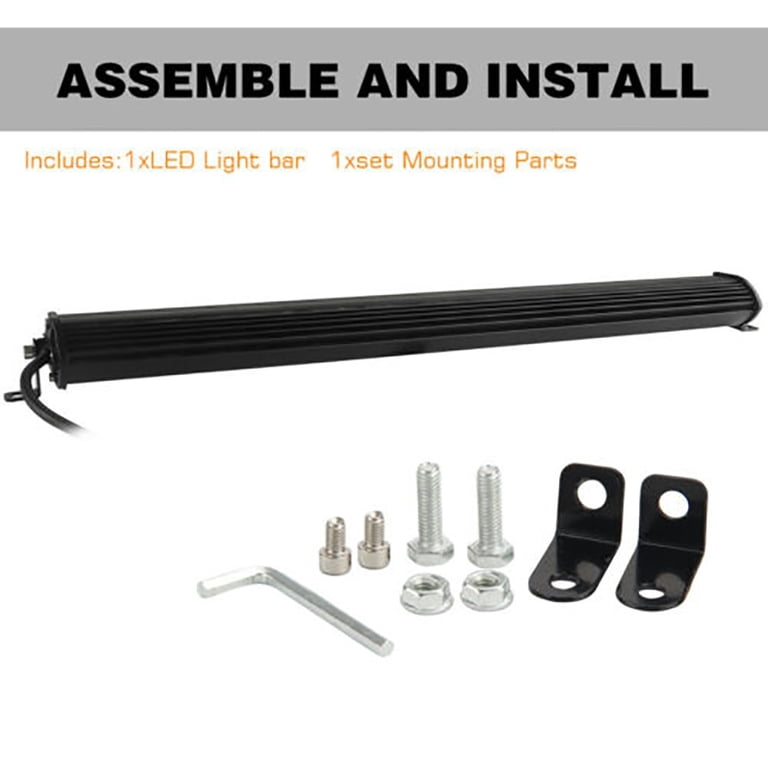 Led Light Bar TILTOP 20 Inch 420W Triple Row Spot Flood Combo Road Led Light Bar TILTOP 20 Inch 420W Triple Row Spot Flood Combo Road