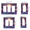 thumbnail image 2 of Yayeee Rocker Switch Wall Plate 1-Gang 4.6"x2.9" Home Decorative Outlet Cover, Night Purple Road, 2 of 6
