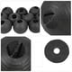 thumbnail image 5 of 1 Set 9pcs Halloween DIY Black Lantern Halloween and Ghost Festival Decorativo Colgante Linterna Decoraciones de Halloween (20cm Negro), 5 of 5