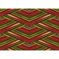 thumbnail image 1 of Ahgly Company Indoor Rectangle Patterned Crimson Red Area Rugs, 5' x 7', 1 of 6