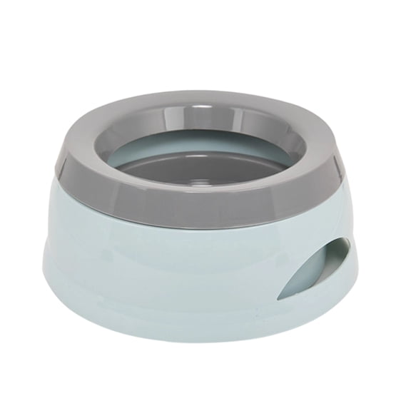 Dog Water Bowl 25oz No Spill Pet Water Bowl Large Capacity Slow Water Feeder, Spill Proof Pet Water Dispenser Vehicle Carried Slow Drinking Travel Water Bowl for Dogs/Cats/Pets