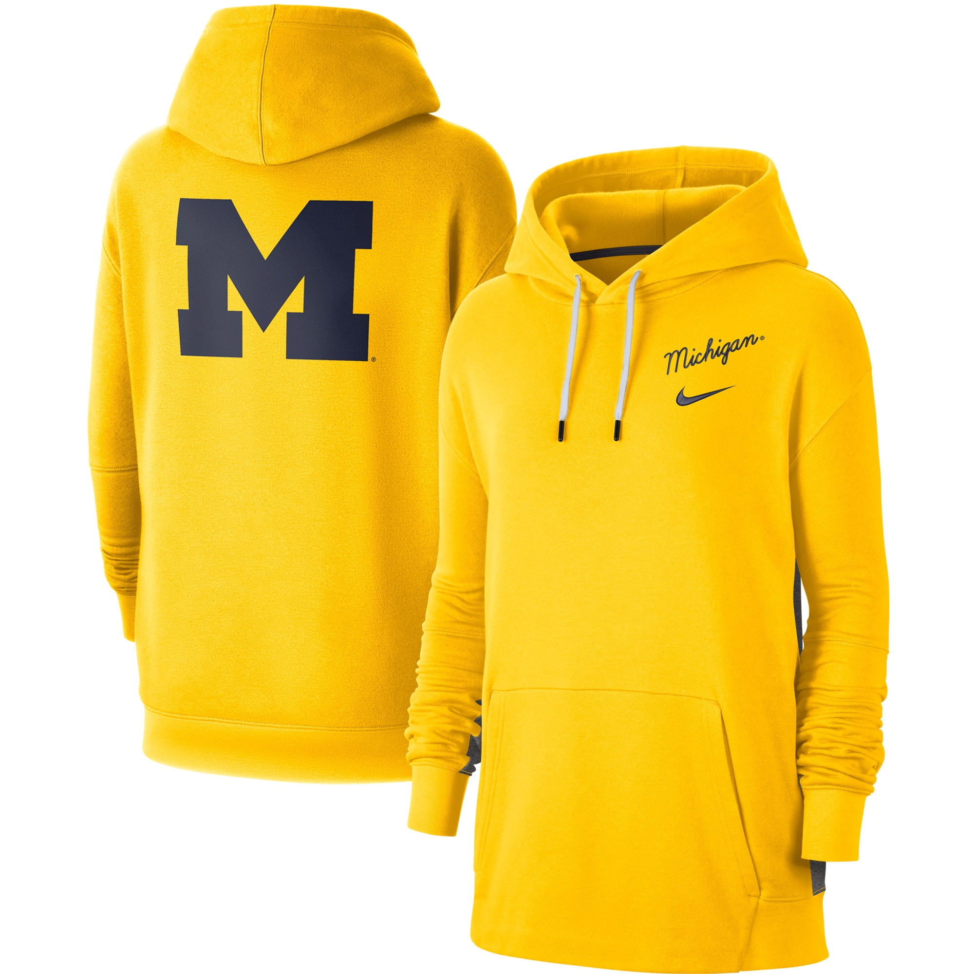 maize michigan hoodie
