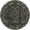 thumbnail image 1 of Ahgly Company Indoor Round Mid-Century Modern Mid Gray Persian Area Rugs, 7' Round, 1 of 6