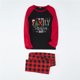 thumbnail image 1 of Blusa y pantalones con estampado a cuadros para hombre y papá, ropa familiar, pijamas, blusa y pantalones de poliéster, 1 of 5