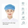 thumbnail image 3 of Cook Accessories Chic Breathable Hotel Restaurants Smoke-proof Dust Work Wear Hair Nets Cooking Hygienic Cap Chef Hat Work Hat COFFEE ALL CLOTH, 3 of 8
