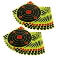 thumbnail image 1 of Objetivos de 20 hojas, fluorescente de salpicadura reactiva '' para entrenamiento de flecha de tiro shamjiam Blanco de papel de tiro, 1 of 9