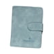 thumbnail image 1 of Funda para pasaporte, tarjetero de piel sintética, organizador de tarjetas de crédito azul claro, 1 of 9