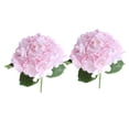 thumbnail image 4 of Ramo de flores de 2 piezas para San Valentín, regalo para el hogar, hortensia, flores para fiesta Rosa, 4 of 9