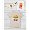 thumbnail image 5 of Burger Best Friends Petparent T-Shirt Men -Smartprints Designs, Male Small, 5 of 5