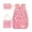 Pink, variant on 3 Pieces Bow Print Backpack Set with Crossbody Bag & Mini Pouch, Water Resistant Multi Pocket Travel Camping Daypack with Breathable Straps