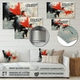thumbnail image 4 of Designart "modern Duality II" Abstract Collages Metal Wall Art, 4 of 5