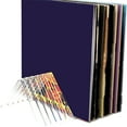 thumbnail image 5 of BYNNIX Clear Acrylic Vinyls Record Rack Elegant Acrylic Record Holder Elegant Display Rack for Vinyls Albums in Any Room, 5 of 9