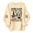 thumbnail image 4 of Bovemsi Womens Sweatshirts Women's Autumn And Winter Letter Print Long Sleeve Sweatshirt Fall Fashion Outfits 2025 Clothes, 4 of 6