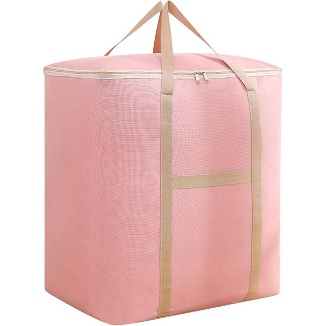 Clothes Storage Large Comforter Storage Large Blanket Organizer Portable Clothes Organizers and Storage with Durable Handle and Zippers for Organizing Clothing Comforter Blanket Bedding