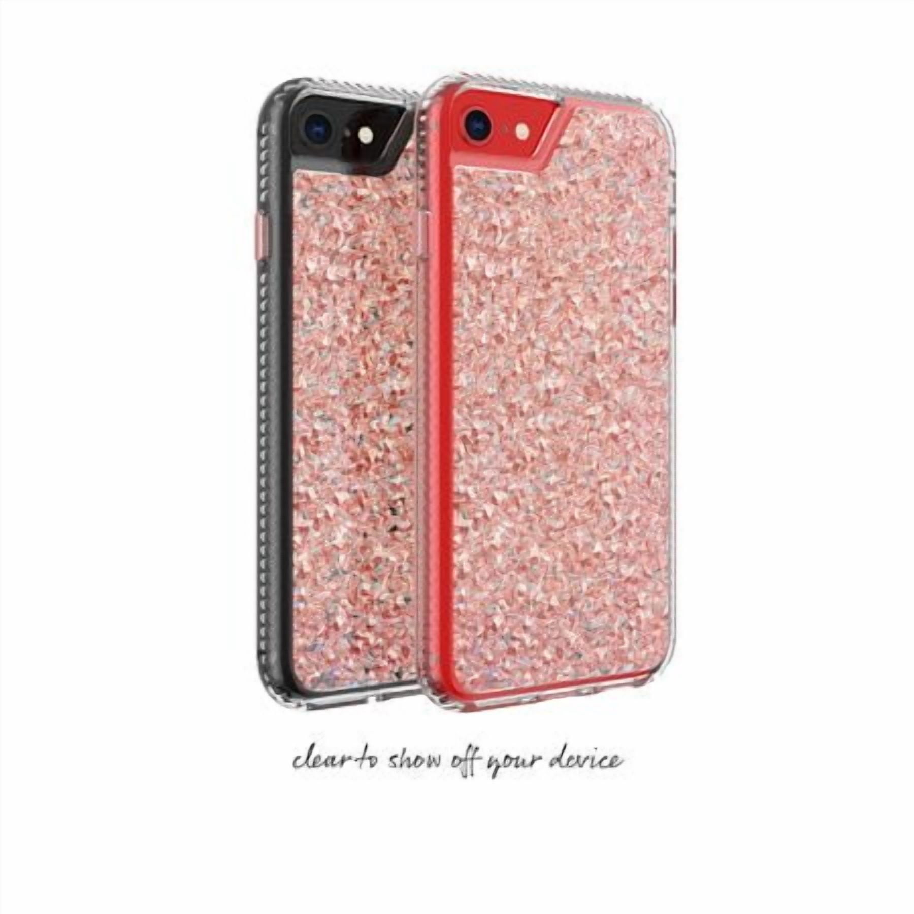 Protective And Pretty Fleck Pink Case Made For iPhone 11 Pro Max