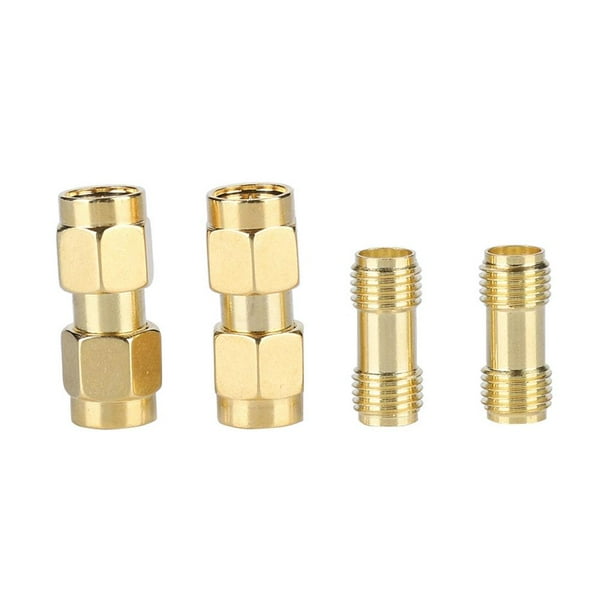 Conector 2 Sma Macho A Sma Macho + 2 Sma Hembra A Sma Hembra Adaptador Conector Adaptador Coaxial Rf Sweethay EL009861-00