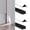White 4pc, variant on White 4pc 58" PVC Light Blocking Strips For Window Shades And Blinds