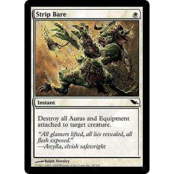 MtG Shadowmoor Common Strip Bare #24