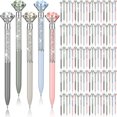 thumbnail image 1 of Bolígrafo Diamond Pen Sherr, 100 unidades, color negro, 1 of 4
