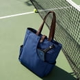thumbnail image 4 of Colaxi Pickleball Racket Bag Racket Storage Multipurpose Lightweight Outdoor Sports Handbag Shoulder Bag for Equipment Gym Men Women Deep Blue, 4 of 4