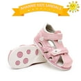 thumbnail image 6 of Ahannie Toddler Girls Sandals with Arch & Ankle Support, Kids Summer First Steps Shoes, 6 of 7