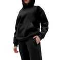 thumbnail image 3 of UVN Hoodie Tracksuit for Women Casual Sweatsuit 2Pcs Jogger Set Activewear Outfits with Pockets, 3 of 7