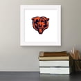 thumbnail image 4 of Gallery Pops NFL Chicago Bears - Primary Mark - Bear Wall Art, White Framed Version, 12" x 12", 4 of 5