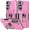 Pink, variant on HCTian Case for Galaxy S23 FE Case, Samsung S23 FE SM-S711U Case, Heavy Duty Kickstand Holder Built-in Magnetic Car Mount Shockproof Camera Protective Phone Cover for Samsung Galaxy S23 FE 5G