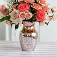 thumbnail image 3 of Weddingstar Mercury Glass Flower Vase - Rose Gold, 3 of 3