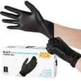 thumbnail image 1 of Gotydi 100 Uds. Gloves de Nitrilo Profesional Vinilo Multiusos Gloves Trabajo de Seguridad Gloves Latex Jardinería sin Polvo Gloves de Nitrilo para Cocina Casera Uso Al Aire Libre 9 Pulgadas, 1 of 2