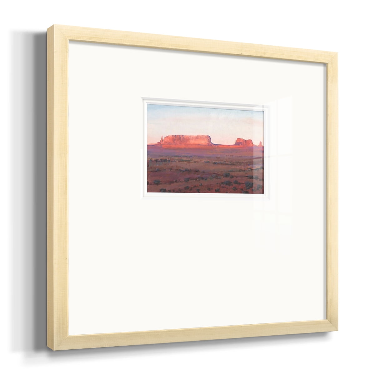 Red Rocks at Dusk IPremium Framed Print