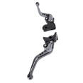 thumbnail image 1 of Levier de Poignée de Moto, Alliage d'Aluminium, Réglage Court, Frein Réglable, Remplacement de Levier, Adaptation pour Classic Reborn 350, Super Meteor 650 202-2024, 1 of 7